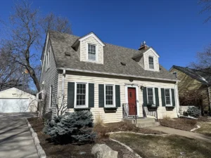 Original Front with Vinyl Siding
