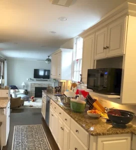 Original View East Toward Family Room